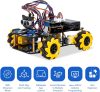 ESP32  Okos Robot Autó STEM Kezdőkészlet Mecanum Wheel Camera Arduino IDE Robotics kompatibilis ACEBOTT