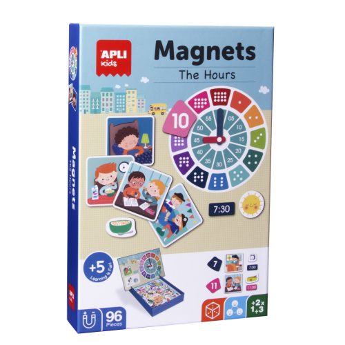 Magnets the hours 96u APLI KIDS