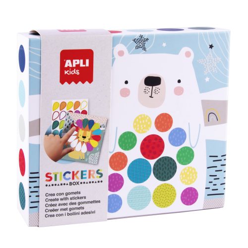 Stickers box bear APLI KIDS