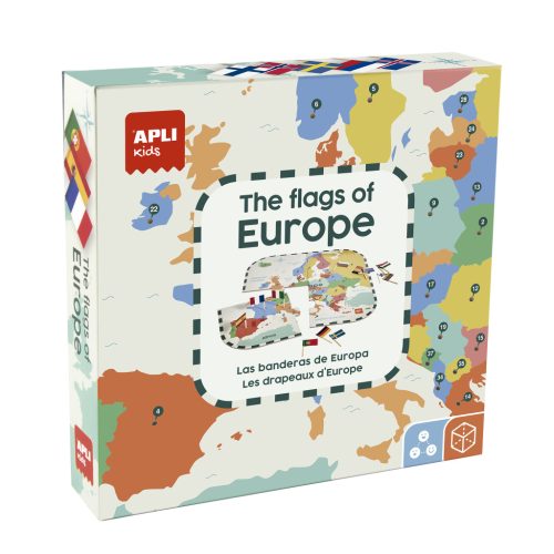 Puzzle flags of europe APLI KIDS