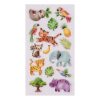 Holographic jungle animals stickers 1 APLI KIDS