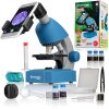 RESSER JUNIOR 40x-640x Microscope blue