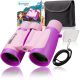 BRESSER JUNIOR 3x30 Children's Binoculars in different Colours pink