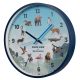 FREEK VONK x BRESSER Children's Wall Clock Animal