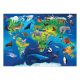 Endangered Species Around the World 80 Piece Geography Puzzle Mudpuppy