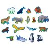 Endangered Species Around the World 80 Piece Geography Puzzle Mudpuppy