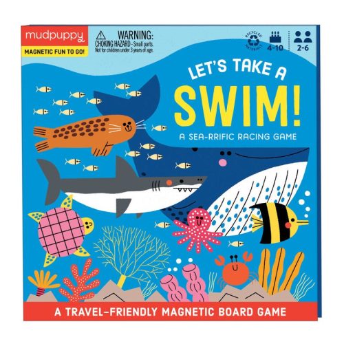 Let's Take a Swim Magnetic Board Game Mudpuppy