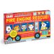 Fire Engine Rescue! Cooperative Board Game Mudpuppy