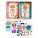 Rainbow Fashion Magnetic Dress-Up Mudpuppy