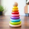 Rainbow stacking toy New Classic Toys