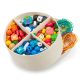 Lacing beads - 640 pieces and 8 cords New Classic Toys