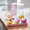 Süteményes cupcake ajándék dobozban fajátékNew Classic Toys