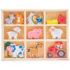 Farm animals in box New Classic Toys