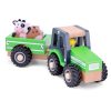 Tractor with trailer - animals New Classic Toys