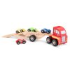 Car Transporter with 4 Vehicles