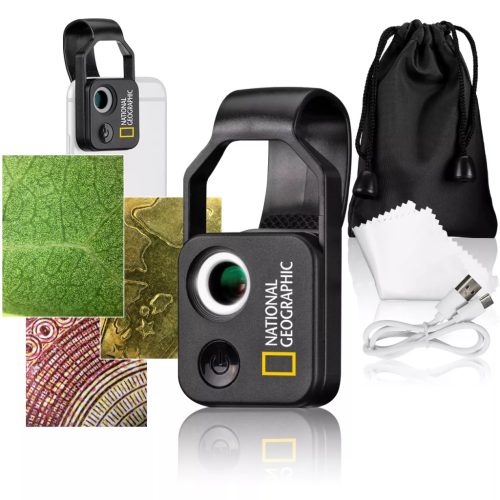 200x Mobile Microscope with CPL BRESSER NATIONAL GEOGRAPHIC KIDS