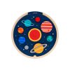 Multi-Language Solar System Wooden Tray Puzzle Petit Collage