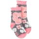 Toddler socks Charcoal flower small Stephen Joseph