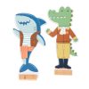 Magnetic dress up box set Shark and gator Stephen Joseph