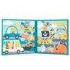 4 in 1 magnetic puzzle book blue Stephen Joseph