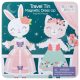 Travel tin magnetic dress up Bunny and CatStephen Joseph