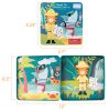 Travel tin magnetic dress up Shark and tiger Stephen Joseph