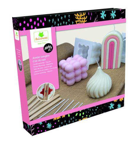 MAKE IT - SOY WAX CANDLES WORKSHOP - Sycomore